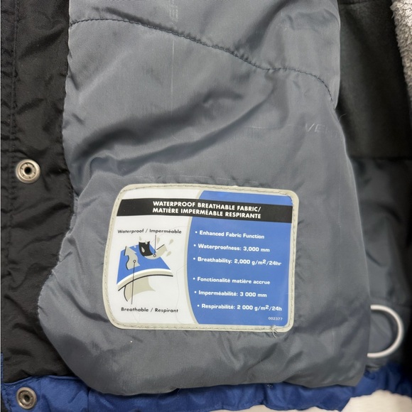 Vintage Columbia Vertex SM4021 Blue Black Parka Jacket Men's Size M Gorpcore Y2K - Picture 11 of 15